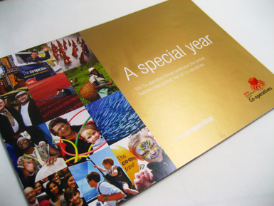Co-op Anniversary brochure